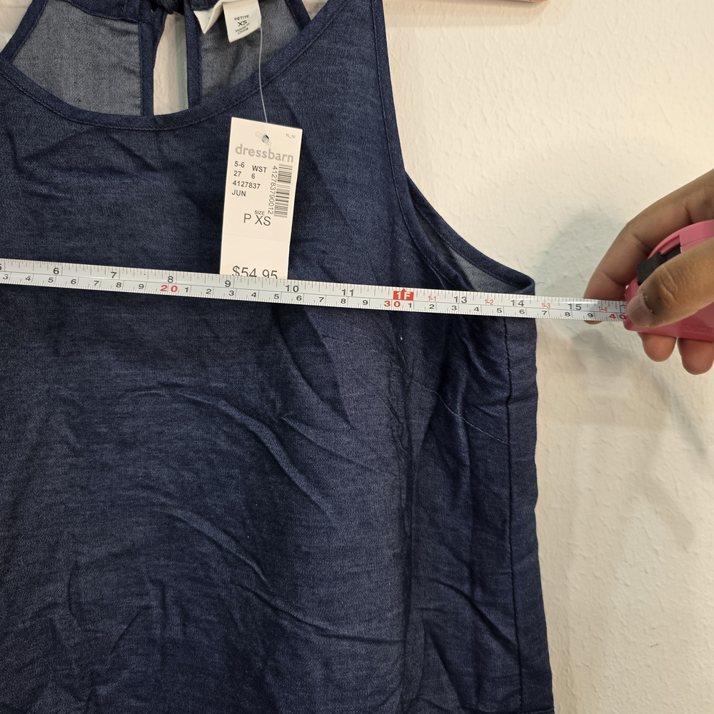 Westport Navy Strap Dress - Picture 12 of 14